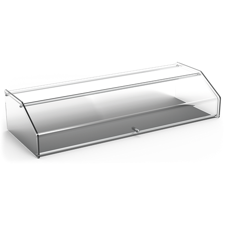 Vitrina expositor de tapas 918x365x190 mm.