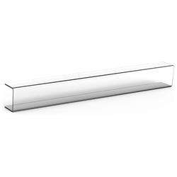 Vitrina cubre-aperitivos modelo BC 1000x112x131 mm.