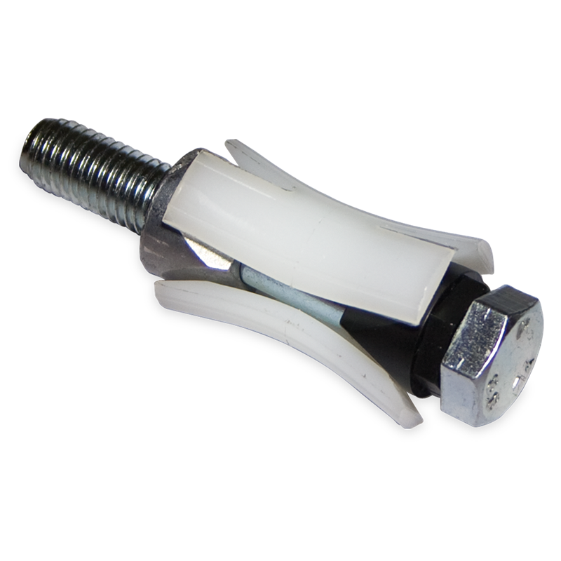 Kit de fijación para tubo de ø25 mm. ø21,9 a ø22,8 mm.