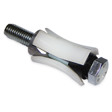 Kit de fijación para tubo de ø25 mm. ø21,9 a ø22,8 mm.