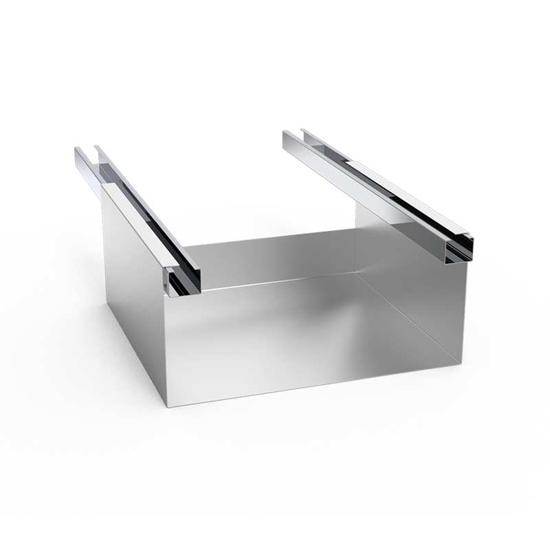 Kit de cajonera modular para mesa colgante a pared 600 mm.