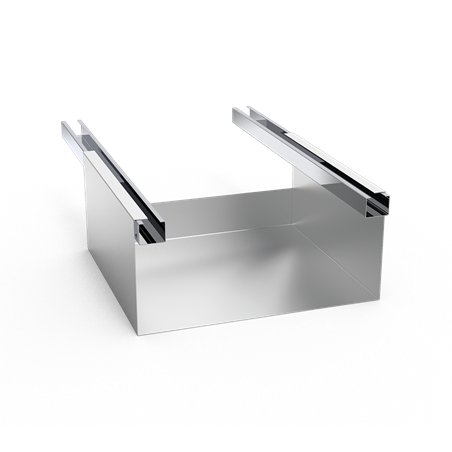 Kit de cajonera modular para mesa colgante a pared 600 mm.