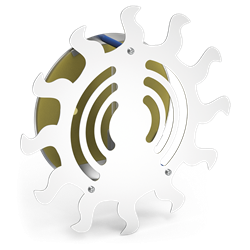 Exterminador de insectos serie BC modelo "Sol" / 20 w. inoxidable