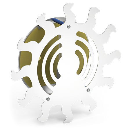 Exterminador de insectos serie BC modelo "Sol" / 20 w. inoxidable