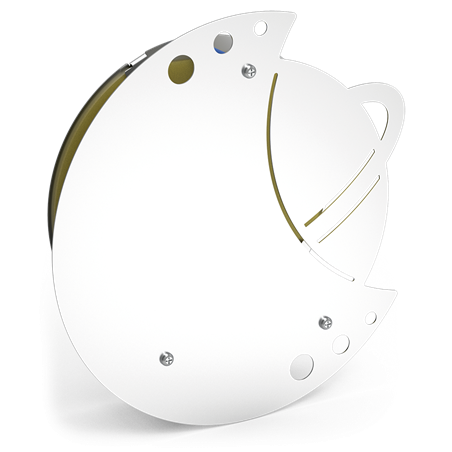 Exterminador de insectos serie BC modelo "Luna" / 20 w. inoxidable