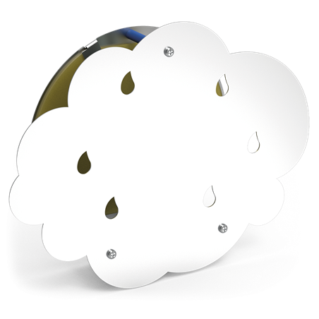 Exterminador de insectos serie BC modelo "Nube" / 20 w. inoxidable