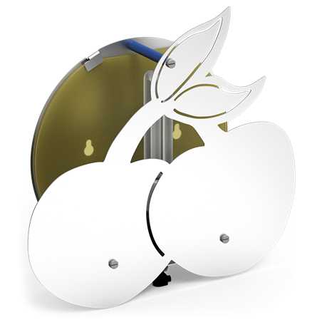 Exterminador de insectos serie BC modelo "Cerezas" / 20 w.