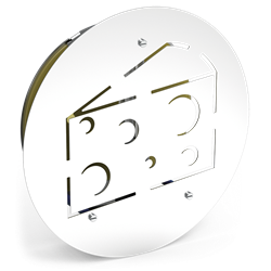 Exterminador de insectos serie BC modelo "Queso" / 20 w.