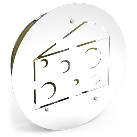 Exterminador de insectos serie BC modelo "Queso" / 20 w.