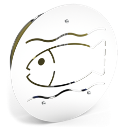 Exterminador de insectos serie BC modelo "Pescadería" / 20 w.