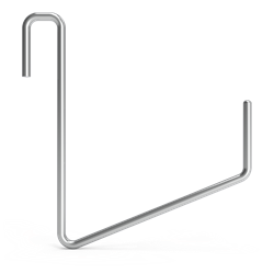 Gancho inox cuelga bolsas 142x16x5 mm