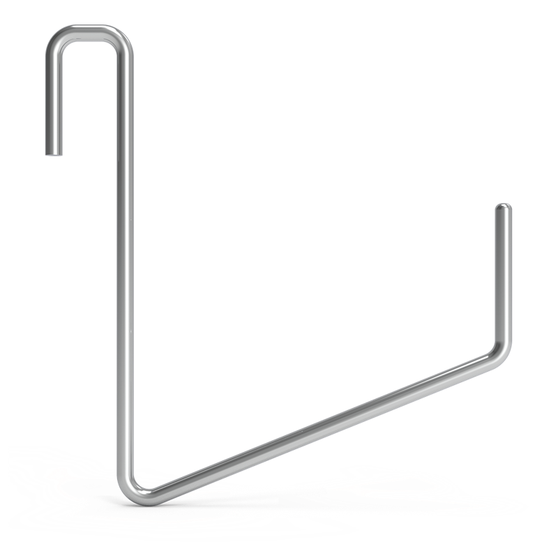 Gancho inox cuelga bolsas 142x16x5 mm