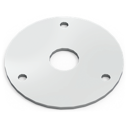 Plaqueta redonda