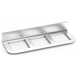 Adaptador de cestillos cuberteros para carro de servicio