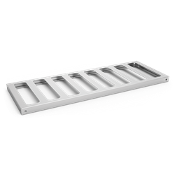 Estante para almacenaje de botellas 1200x300x1.5 mm.