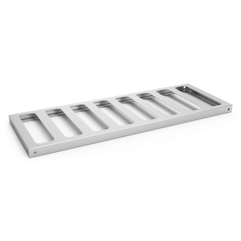 Estante para almacenaje de botellas 1400x300x1.5 mm.