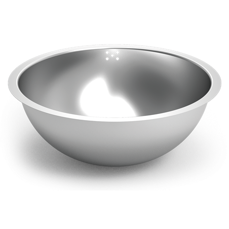 Fregadero para soldar ø390 1 cubeta