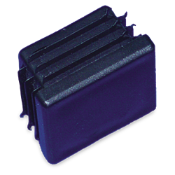 Taco de plástico de 40x20 mm. con aletas