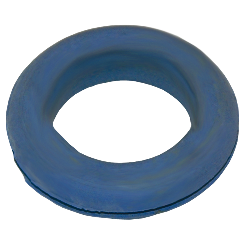 Pasacable de goma azul ø36x2,5 mm.