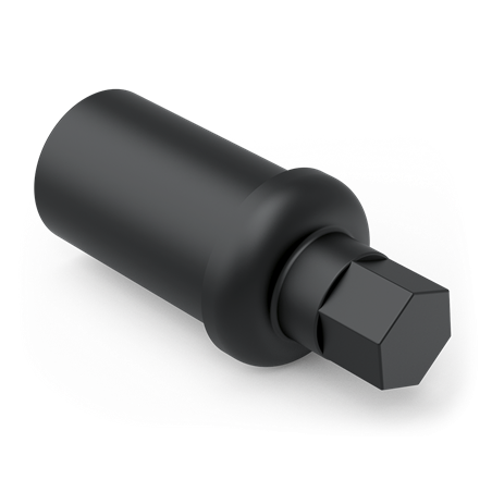 Taco de plástico con regulador ø38 mm.