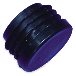 Taco de plástico de ø38x1,5 mm. normal