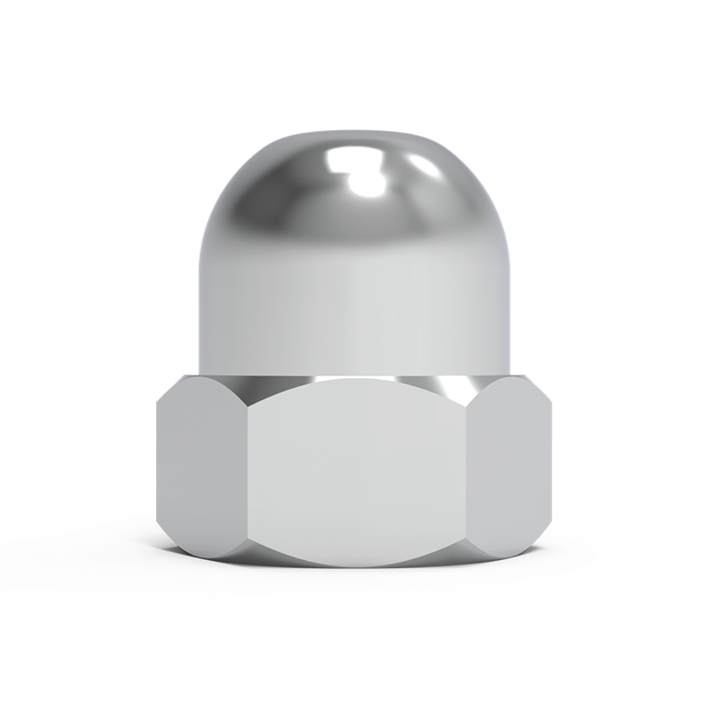 Tuerca ciega hexagonal con autoseguro M6x10x5 mm