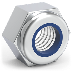 Tuerca autoseguro rosca métrica M6 mm.