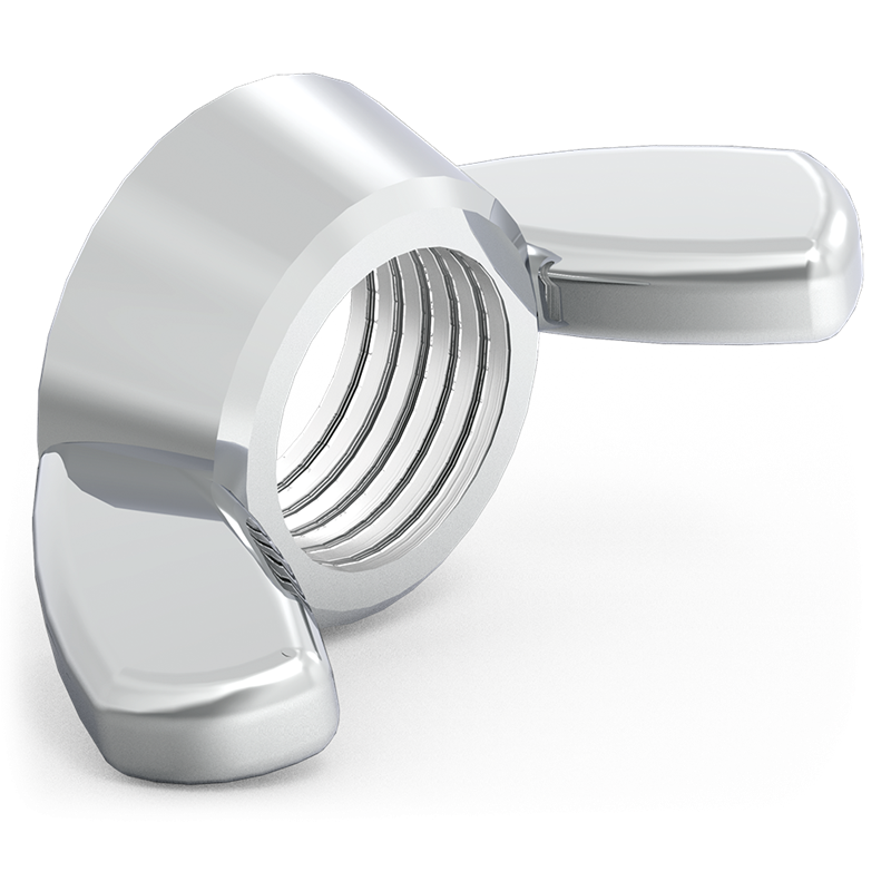 Tuerca mariposa tipo americano M8 mm.