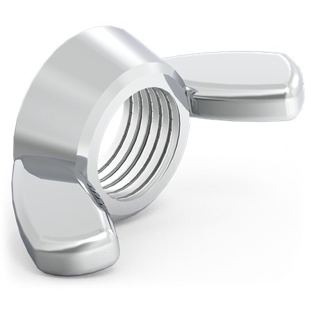 Tuerca mariposa tipo americano M8 mm.