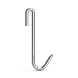 Gancho varilla modelo "J" 160x10 mm.