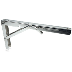 Cartela abatible inoxidable 300x23x165 mm.