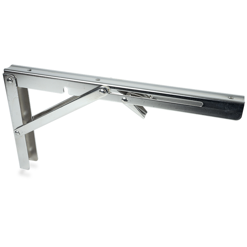 Cartela abatible inoxidable 300x23x165 mm.