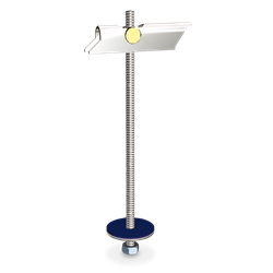 Taco balancín M8x200 mm.