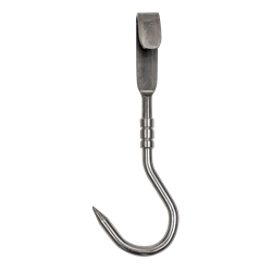 Gancho giratorio modelo "J" 260x10x11 mm.