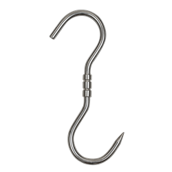 Gancho giratorio modelo "S" 240x50x11 mm.