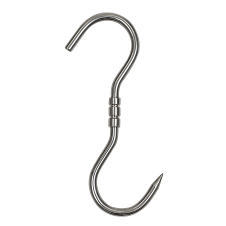 Gancho giratorio modelo "S" 240x50x11 mm.