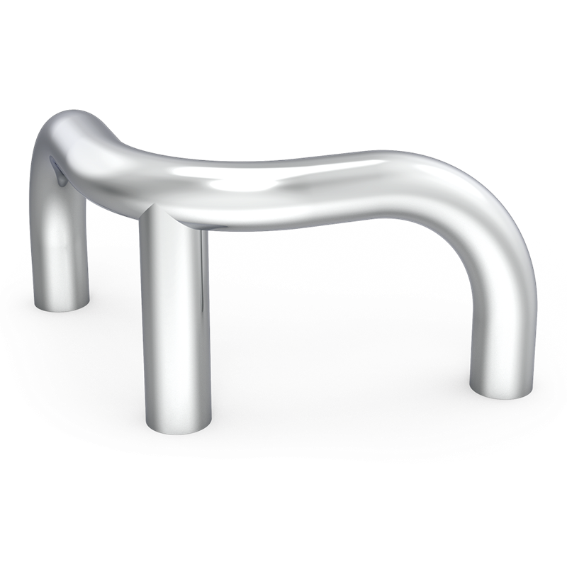 Defensa de esquina desmontable tubular 90º