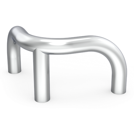 Defensa de esquina desmontable tubular 90º