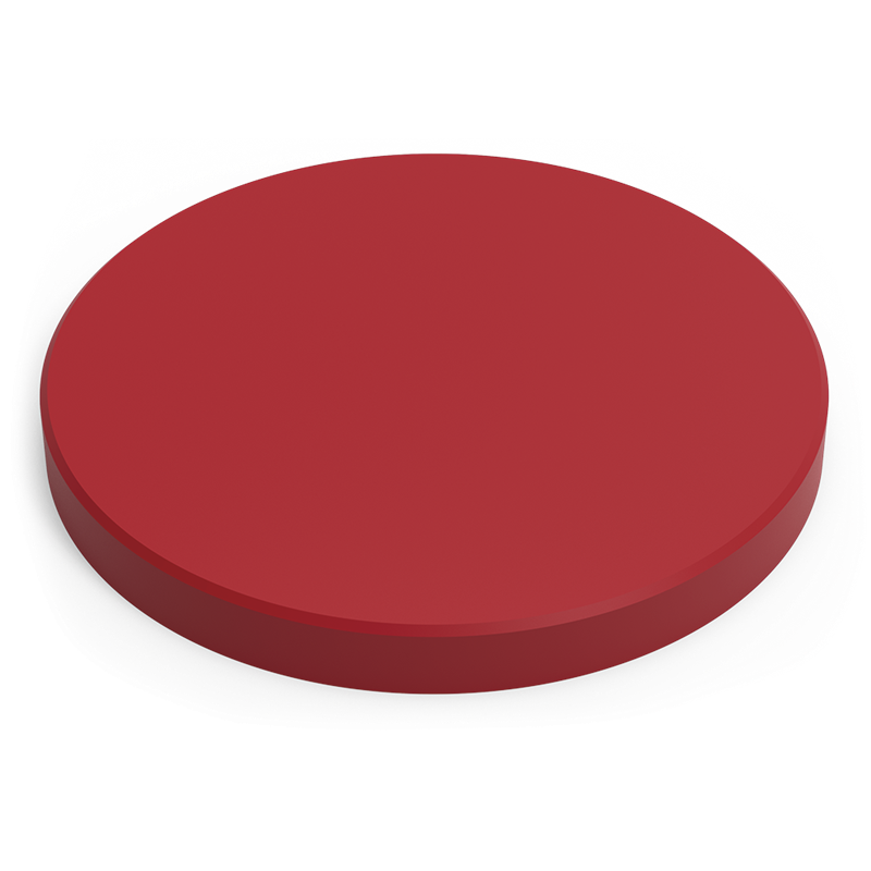 Fibra estándar roja ø500x50 mm.