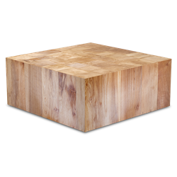 Repuesto de maza madera de abedul 450x450x250 mm.