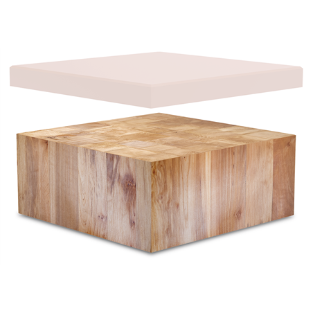 Repuesto de maza madera de abedul 700x500x200 mm.