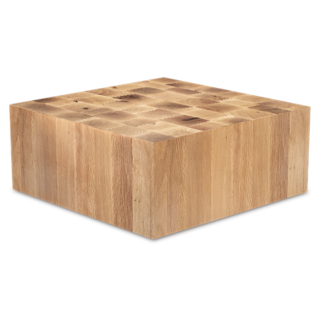 Repuesto de maza madera de encina 400x400x250 mm.