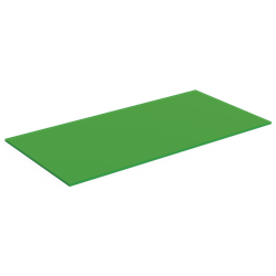 Fibra por plancha estándar verde 2000x1000x50 mm.