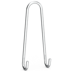 Gancho inox de varilla multifunción 115x13x4 mm