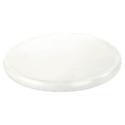 Plato de presentación giratorio fibra blanca ø285x20 mm.