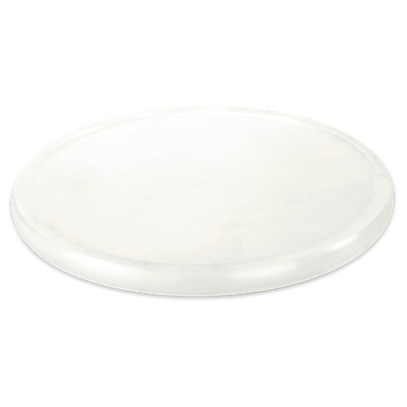 Plato de presentación giratorio fibra blanca ø285x20 mm.