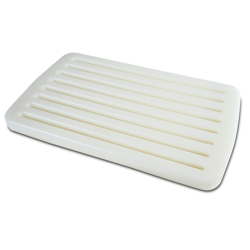 Tabla panera fibra blanca 400x240x20 mm.
