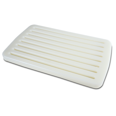 Tabla panera fibra blanca 400x240x20 mm.