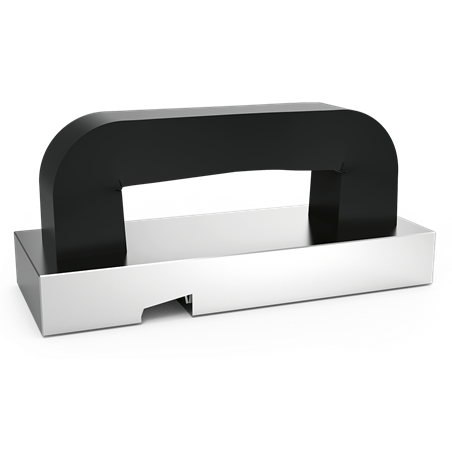 Cepillo rascador fibra blanca 180x70x80 mm.