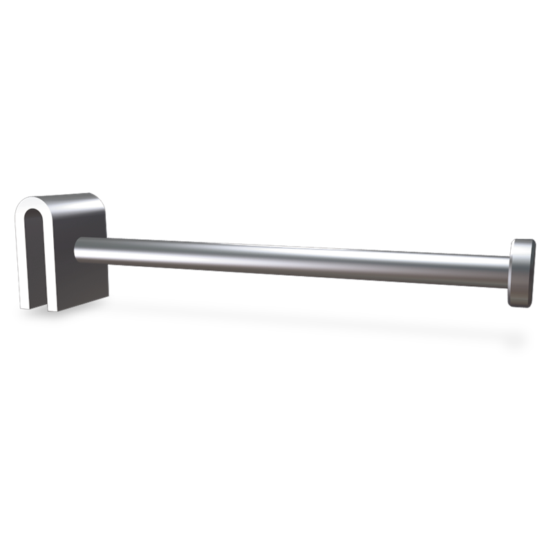 Gancho salchichero sencillo 200 mm.